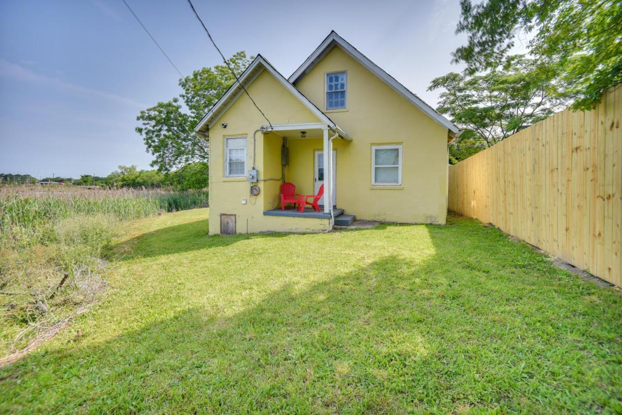 Charming Newport News Cottage Less Than 1 Mi To Ocean! Hampton Exterior foto